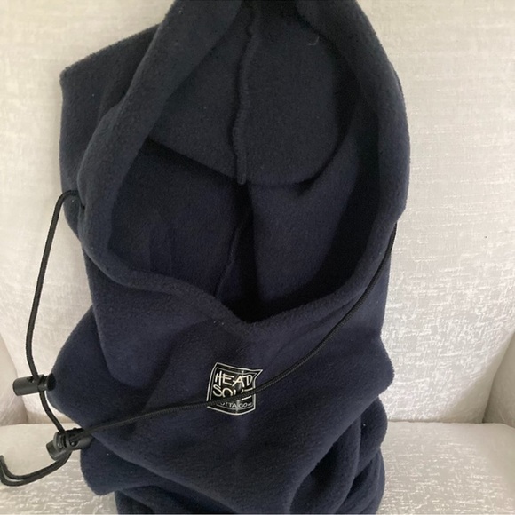Vintage Gotta Go - Head Sokz - Unisex Fleece Head/Neck Cover - Navy - Picture 2 of 4
